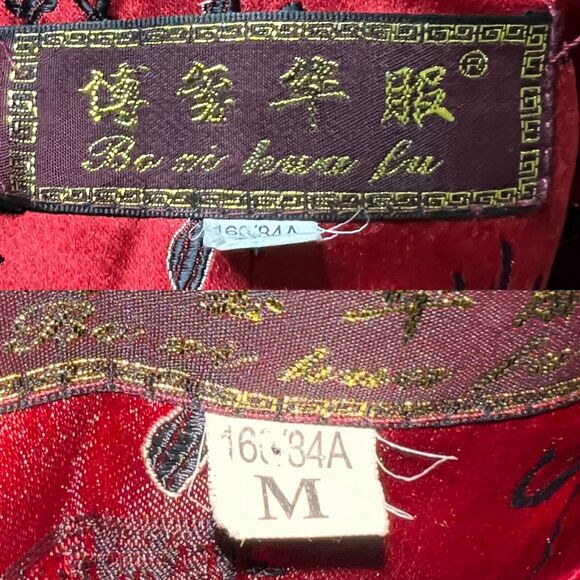 Elegant Red and Black Women's Jacket - Picture 14 of 15